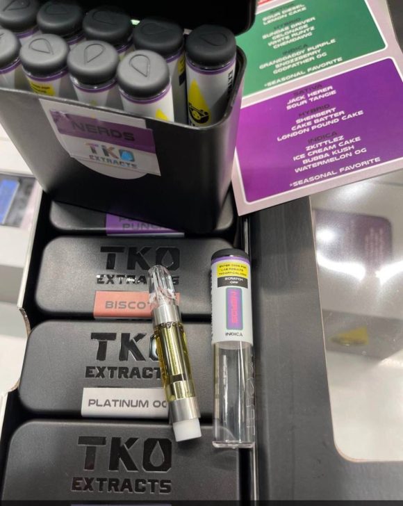 TKO EXTRACTS 1GRAM CARTS