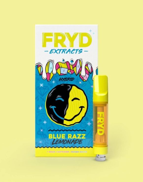 Fryd Extracts Blue Razz Lemonade Cart