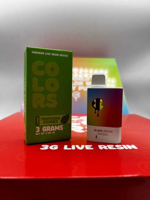 COLORS 3G LIVE RESIN DISPOSABLE