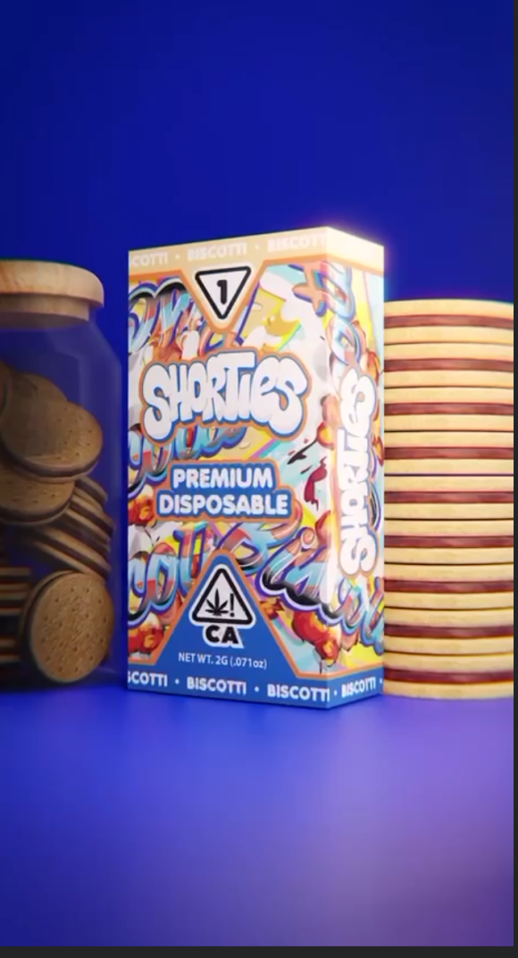 SHORTIES BISCOTTI DISPOSABLE